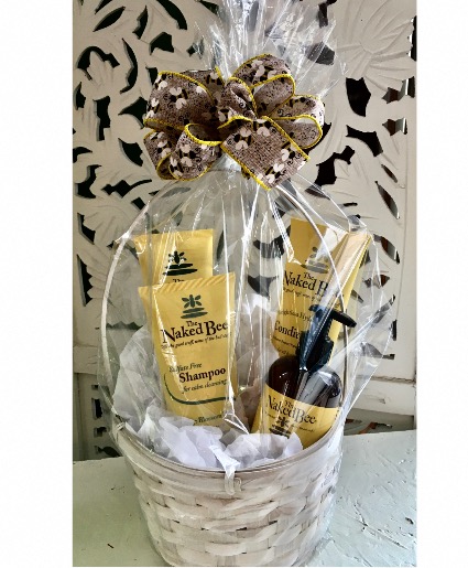 Naked Bee Shower Gift Basket Gift