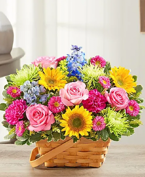 Nantucket's Garden  Basket Basket