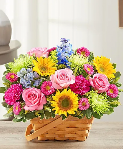 Nantucket's Garden  Basket Basket