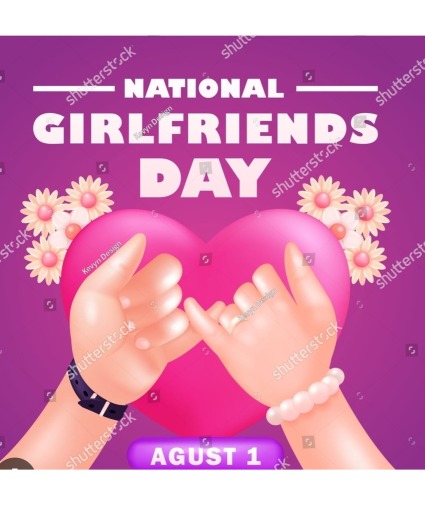National girlfriends day special  Wrapped bouquet 