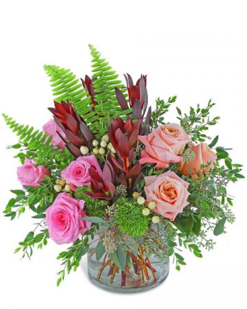 Natural Abundance Flower Arrangement