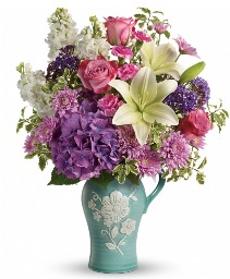 Natural Artistry Pitcher Arrangement 