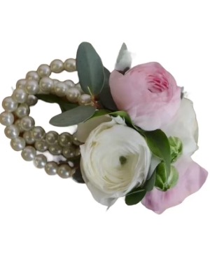 Natural Ranunculus Prom Corsage