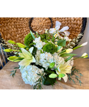Natural Spring Floral Arrangement