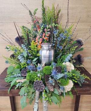 Nature's Gift Cremation Wreath