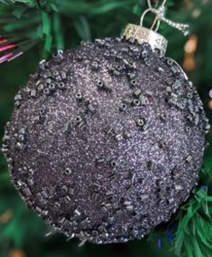 Navy Blue Ornament 
