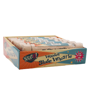 Neato! Wooden Slide Whistle, 6.5" Sealed Musical T Toy