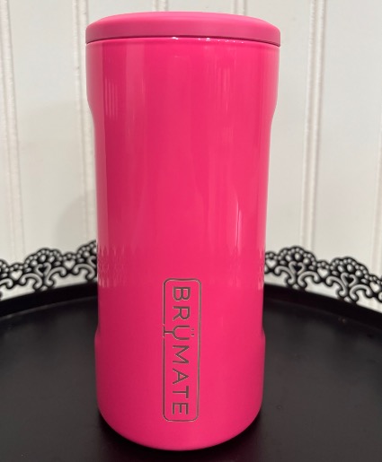 Neon Pink 12oz Slim Can 