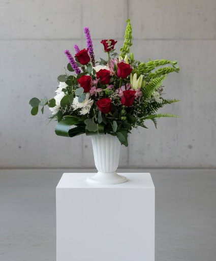Urn Arrangement #02 Flower Arrangement
