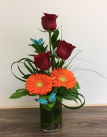 Butterfly Treasure Arrangement Fresh Flowers