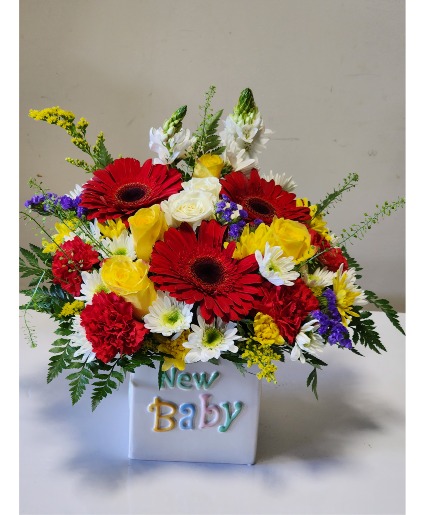 New baby  arrangement  