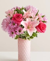 Lover's Bouquet Pink Flowers
