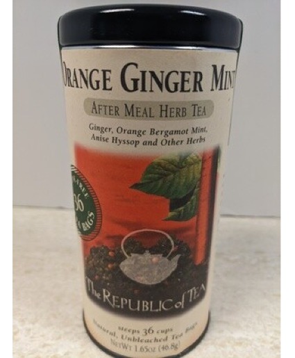 Orange Ginger Mint Tea NFS-40017  Gifts