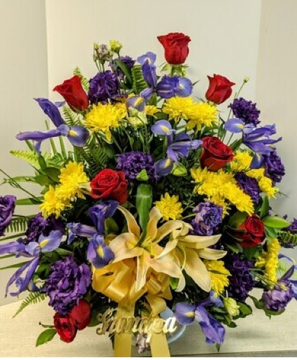 NFS-S83  Traditional Funeral Basket Traditional Funeral Basket