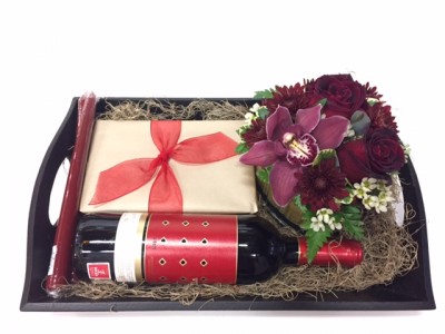 Night of Romance Gift basket
