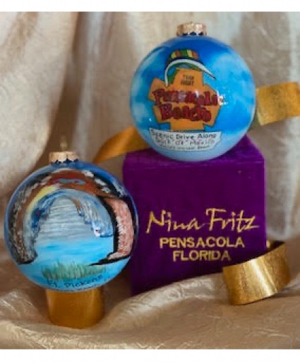 Nina Fritz 2022 "Fort Pickens" Ornament 