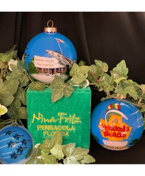 Nina Fritz 2023 "Naval Aviation Museum" Ornament  