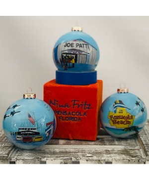 Nina Fritz  2025 "Joe Patti Seafood"  Ornament Gift 