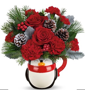 North Pole Penguin Bouquet