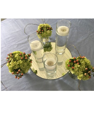 Nosegay tablescape Event Centerpieces