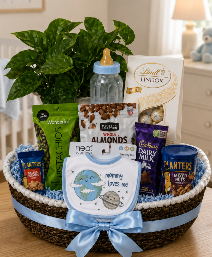 Nourished with Love, Mommy & Baby Boy Call Us for Faster Service & Daily Specials: (915) 303-8500 Text Us to Order Anytime: (915) 505-3708 Your trusted source for Flowers & Delivery in El Paso TX 