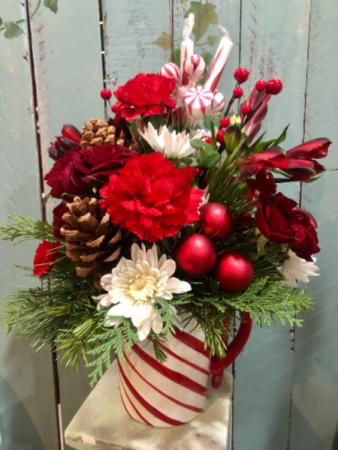 Designer's Choice Novelty Christmas  Floral design 