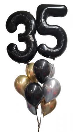 Number Balloon Bouquet Balloon Bouquet