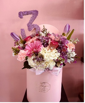 NUMBER BUCKET DESIGN SPRING BUCKET