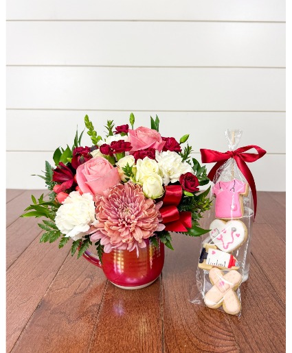 Nurse’s Appreciation Floral Mug and Cookie Set DELIVERY 5/4 – 5/8 ONLY