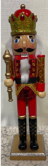 Nutcracker  14.5 inches tall 