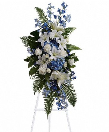 Ocean Breeze Spray Easel Spray in Denison, TX | JUDY'S FLOWER SHOPPE