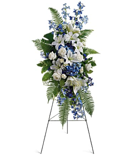 Ocean Breeze Spray Flower Arrangement