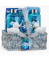 Ocean mist Bath & body spa Pamper me basket