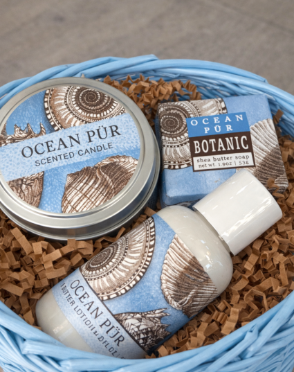 Ocean Pur Coastal Men’s Spa Gift Baske Gift Basket