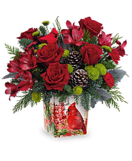 Ode To The Cardinal Bouquet 