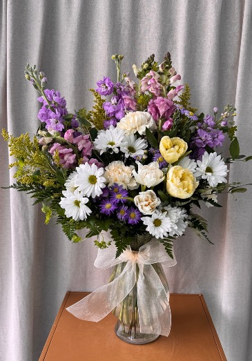 BELLE PASTEL FLOWER ARRANGEMENT in Hampstead, NC | Surf City Florist