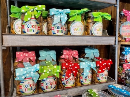 Oh Sugar! Cookie Jars Pint or Quart Size