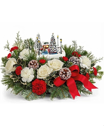 Oh What Fun! Thomas Kinkade Arrangement