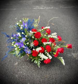 Old Glory  Basket