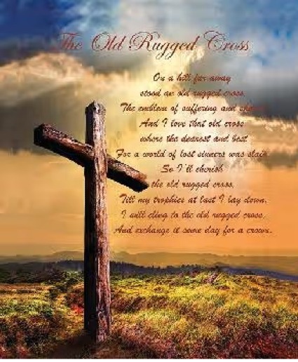 Old Rugged Cross Throw Keepsakes