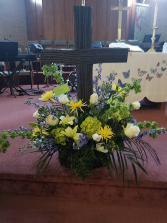 Old Wooden Cross  Funeal 