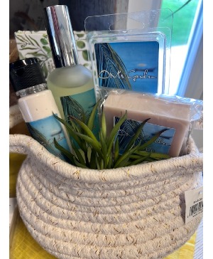 Om's Garden Gift Basket Sacred Dew Set