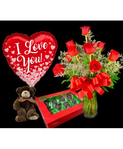 One Dozen Bundle Bouquet