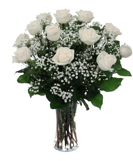 One Dozen Elegant Rose Arrangement