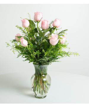 One Dozen Pink Roses Mother's Day