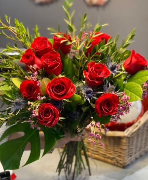 One Dozen Roses  BOUQUET