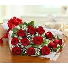 One Dozen LS Roses  Cut Bouquet