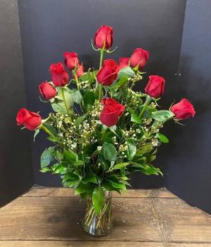 1/3/5 Dozen Red Roses/MID-13 Roses
