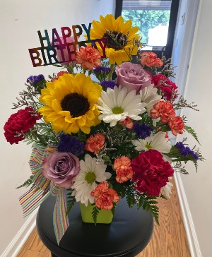 One-Sided Colorful Arrangement 
