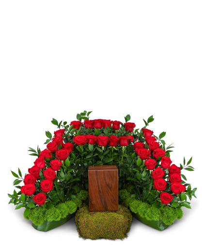 One Sweet Day Urn Tribute Sympathy Arrangement
